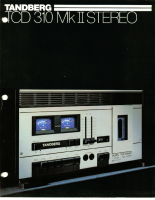 Tandberg TCD-310_Mk2_Stereo - Service Manual